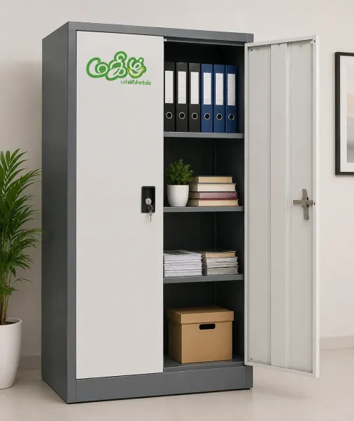 Steel cupboard